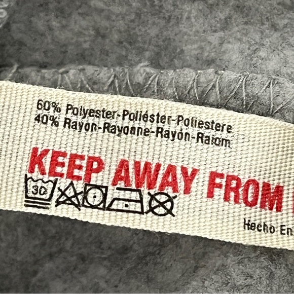 Intimately Free People Gray Fleece Wide Leg Pants - Picture 5 of 6